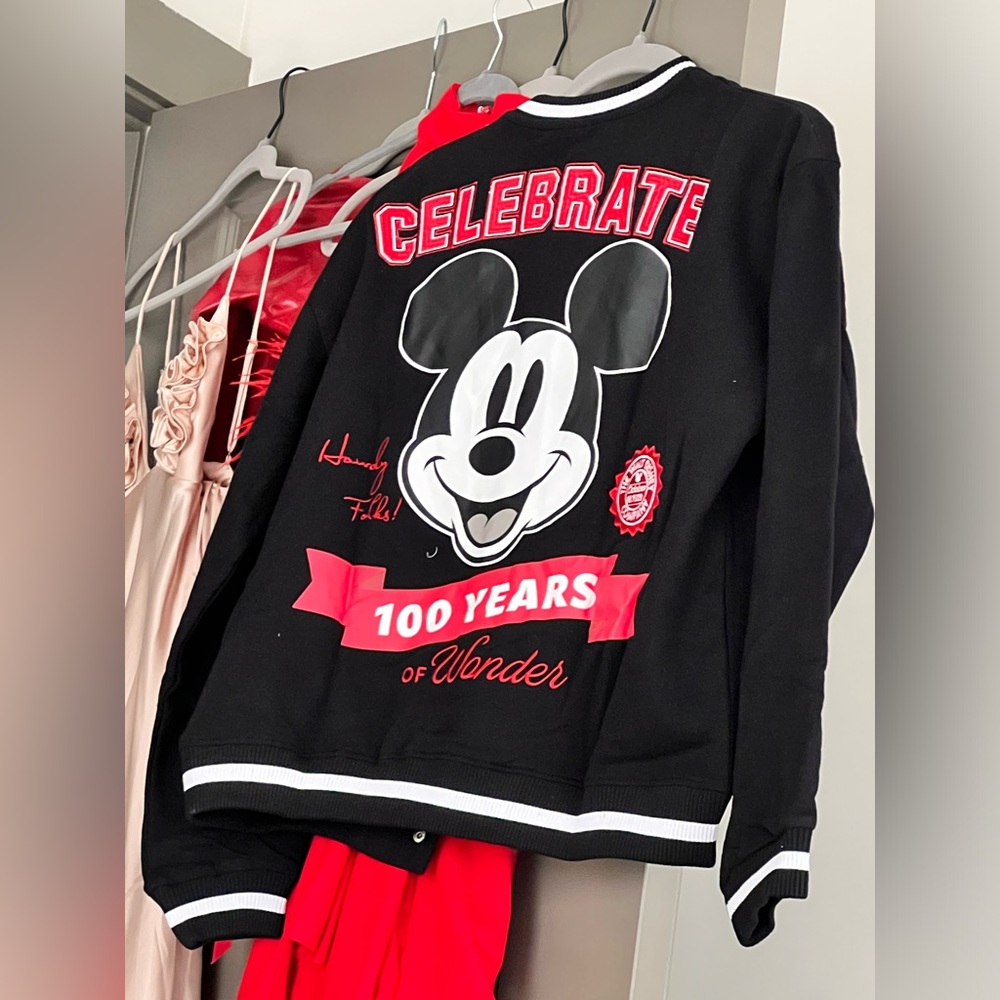 Mickey Bomber Jacket Never Worn